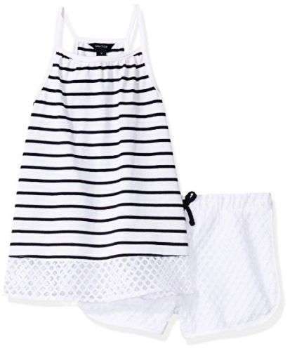 Nautica Childrens Apparel Little Girls Racerback Knit Top W/ Fashion Kid Clothing Deals